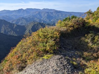 気持ちの良い稜線