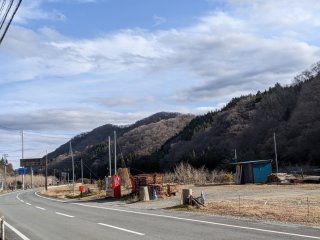 中郷山お方面